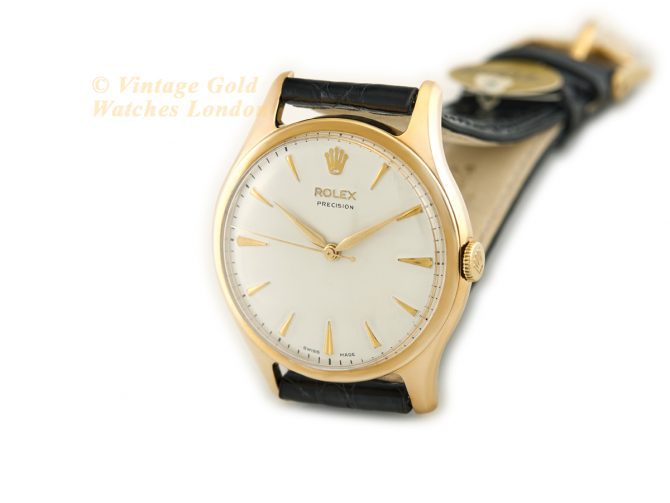 Rolex Precision Cal.1210 9ct 1959 (6)