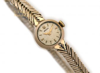 Ladies Rolex 9ct Yellow Gold 1963 - hover