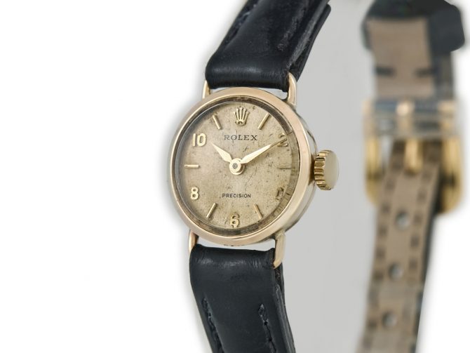 Ladies Rolex Precision Cal.1401 9ct 1964 (5)