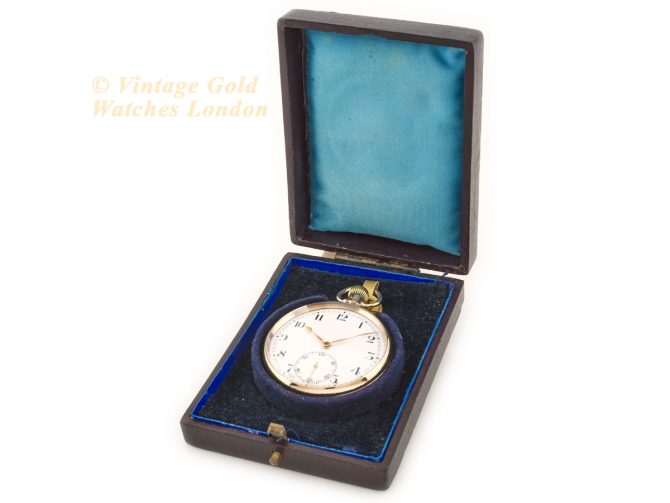 Rolex Pocket Watch 9ct Yellow Gold 1949 (10)