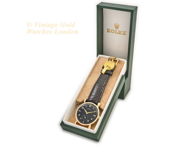Rolex Precision Model Ref.4325 18ct 1952 (13)