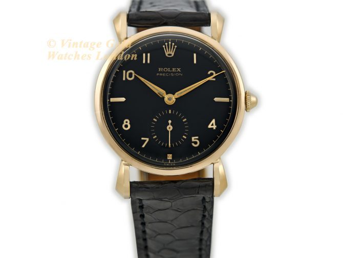 Rolex Precision Model Ref.4325 18ct 1952 (4)