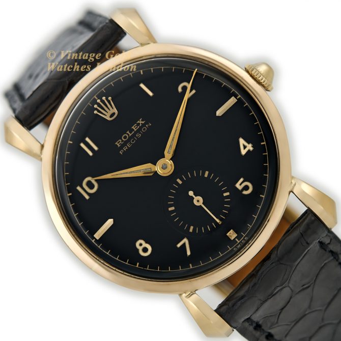 Rolex Precision Model Ref.4325 18ct 1952 (15)
