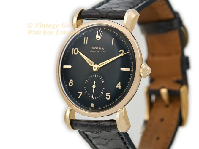Rolex Precision Model Ref.4325 18ct 1952 (5)