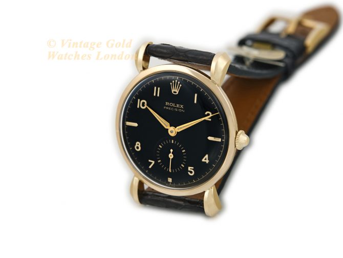 Rolex Precision Model Ref.4325 18ct 1952 (6)
