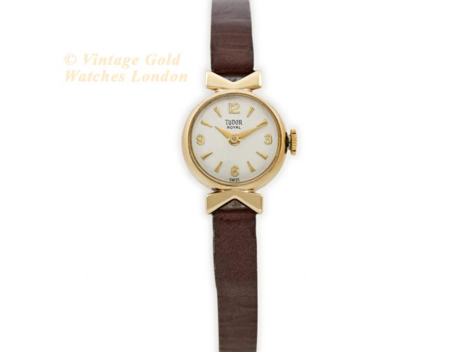 Ladies Rolex Tudor Royal 9ct 1989 (4)