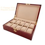 Luxury Wooden Watch Display Case mobile navigation (1)