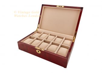 Luxury Wooden Watch Display Case