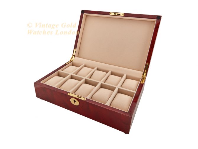 Luxury Wooden Watch Display Case (1)