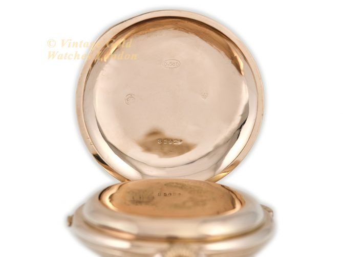 Jaeger-LeCoultre Pocket Watch Chronograph Repeater 14ct Pink Gold (6)