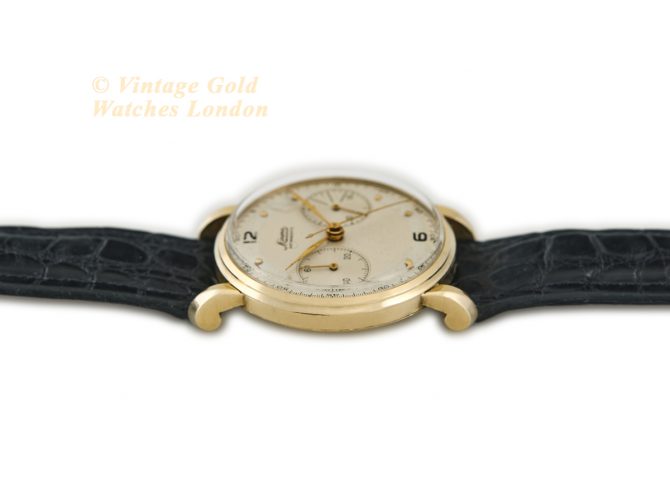 Minerva Chronograph Cal.13-20 CH 18ct c1950 (10)