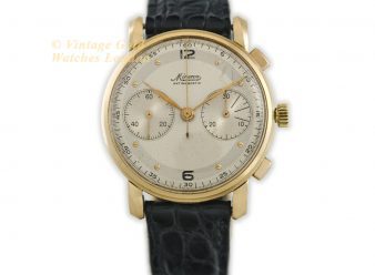 Minerva Chronograph Cal.13-20 CH 18ct c1950