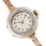 Ladies Rolex Diamond Bezel 9ct Pink Gold 1918 mobile navigation (1)