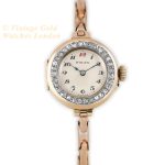 Ladies Rolex Diamond Bezel 9ct Pink Gold 1918 mobile navigation (4)