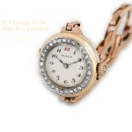 Ladies Rolex Diamond Bezel 9ct Pink Gold 1918 mobile navigation (6)