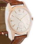 Rolex Precision Model Ref.8405 18ct Pink Gold c1952 mobile navigation (3)