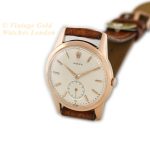 Rolex Precision Model Ref.8405 18ct Pink Gold c1952 mobile navigation (6)