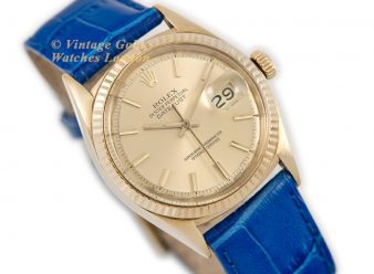 Rolex Oyster Perpetual Datejust Model Ref.1601 14ct c1963 - hover