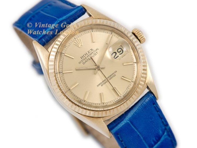 Rolex Oyster Perpetual Datejust Model Ref.1601 14ct c1963 (2)