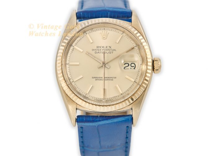 Rolex Oyster Perpetual Datejust Model Ref.1601 14ct c1963 (4)