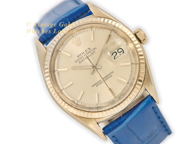 Rolex Oyster Perpetual Datejust Model Ref.1601 14ct c1963 (1)