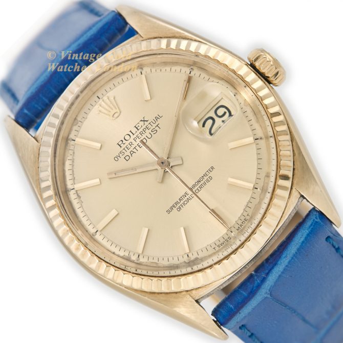 Rolex Oyster Perpetual Datejust Model Ref.1601 14ct c1963 (15)