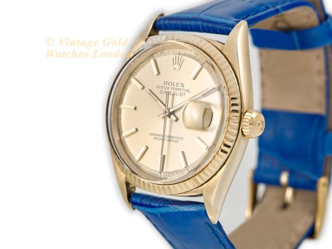 Rolex Oyster Perpetual Datejust Model Ref.1601 14ct c1963 (5)