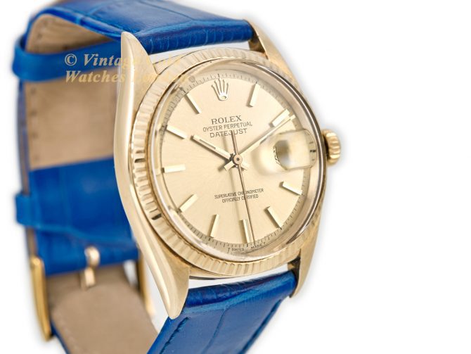 Rolex Oyster Perpetual Datejust Model Ref.1601 14ct c1963 (3)