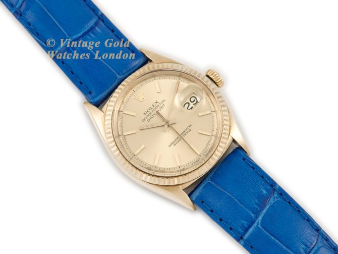 Rolex Oyster Perpetual Datejust Model Ref.1601 14ct c1963 (8)