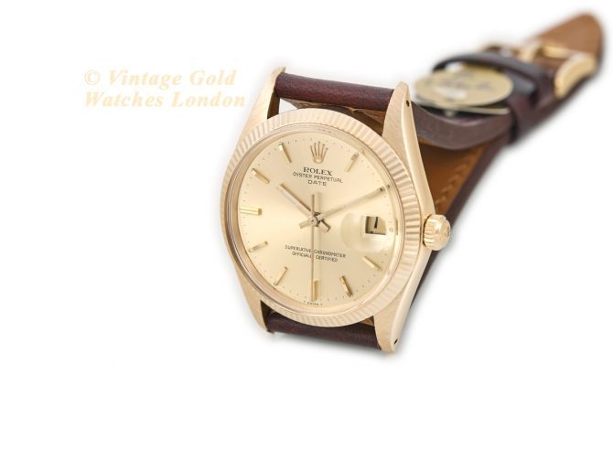 Rolex Oyster Perpetual Date Model Ref.1503 18ct 1966 (6)