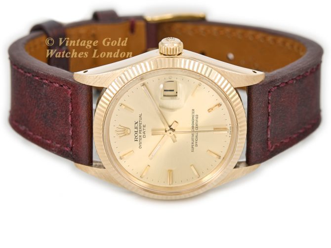 Rolex Oyster Perpetual Date Model Ref.1503 18ct 1966 (7)