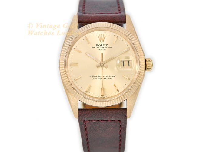 Rolex Oyster Perpetual Date Model Ref.1503 18ct 1966 (4)
