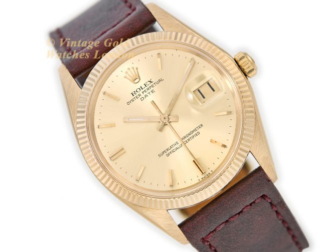 Rolex Oyster Perpetual Date Model Ref.1503 18ct 1966 (1)