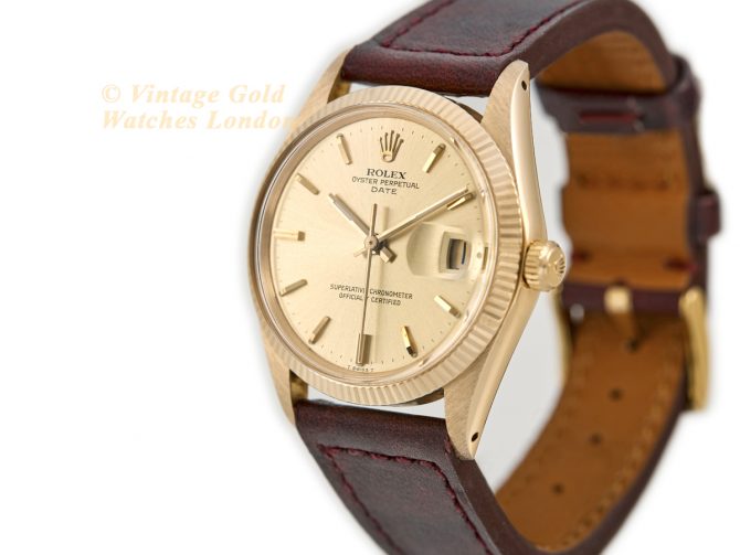 Rolex Oyster Perpetual Date Model Ref.1503 18ct 1966 (5)