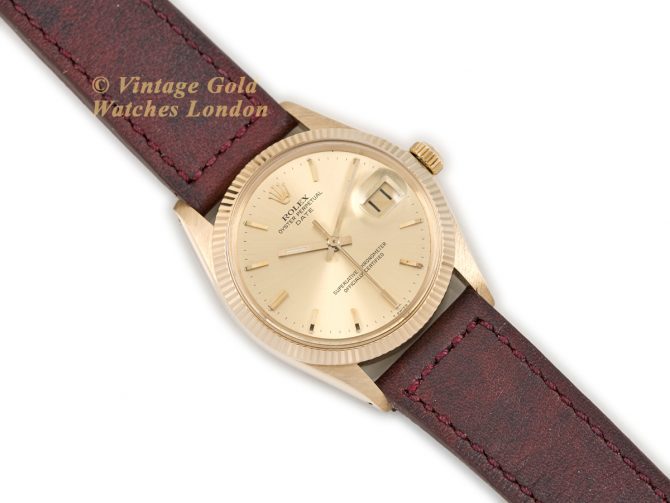 Rolex Oyster Perpetual Date Model Ref.1503 18ct 1966 (8)