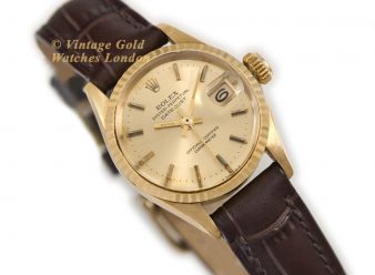 Ladies Rolex Oyster Perpetual Datejust Model Ref.6517 18ct 1966 with Papers - hover