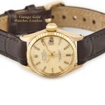 Ladies Rolex Oyster Perpetual Datejust Model Ref.6517 18ct 1966 with Papers mobile navigation (15)