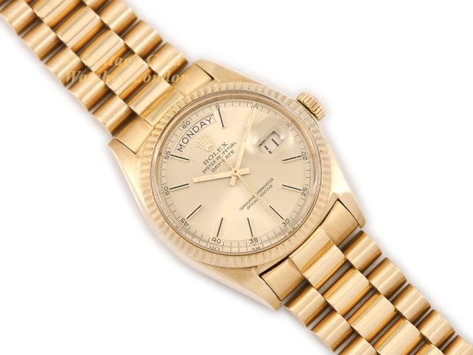 Rolex Oyster Perpetual Day-Date Model Ref.1803 18ct 1969 (8)