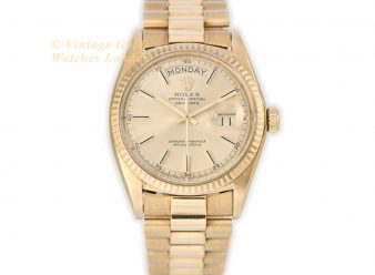 Rolex Oyster Perpetual Day-Date Model Ref.1803 18ct 1969