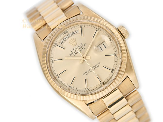 Rolex Oyster Perpetual Day-Date Model Ref.1803 18ct 1969 (1)