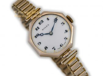 Ladies Rolex 9ct 1924 - hover