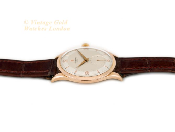 Universal Geneve Cal.262 18ct Pink Gold c1959 (10)