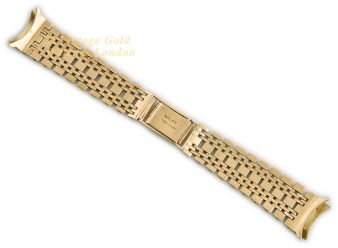 Rolex Oyster Bracelet 9ct 19mm 1963 - hover