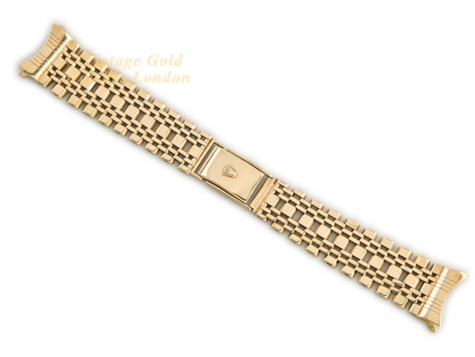Rolex Oyster Bracelet 9ct 19mm 1963 (1)