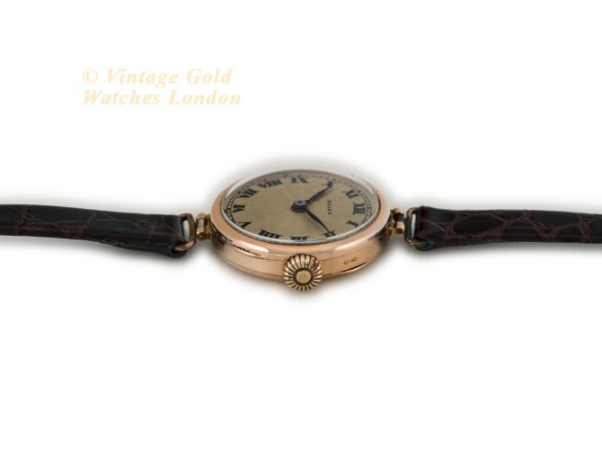 Ladies Rolex 9ct Pink Gold 1924 (9)