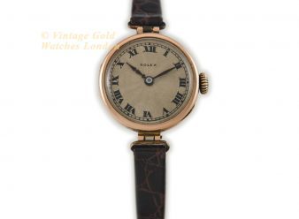 Ladies Rolex 9ct Pink Gold 1924