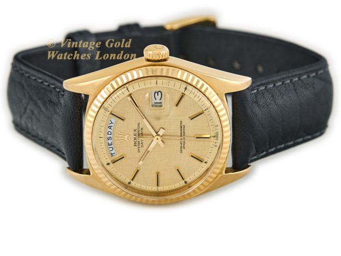 Rolex Day-Date Ref.1803 18ct 1970 Sigma Linen Dial (7)