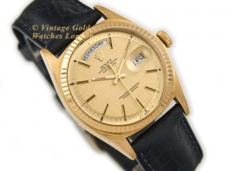 Rolex Day-Date Ref.1803 18ct 1970 Sigma Linen Dial - hover