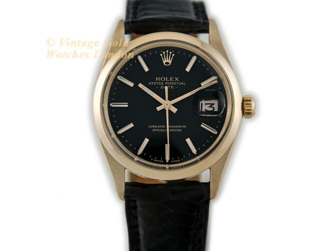 Rolex Oyster Perpetual Date Model Ref.1503 14ct 1970 (4)