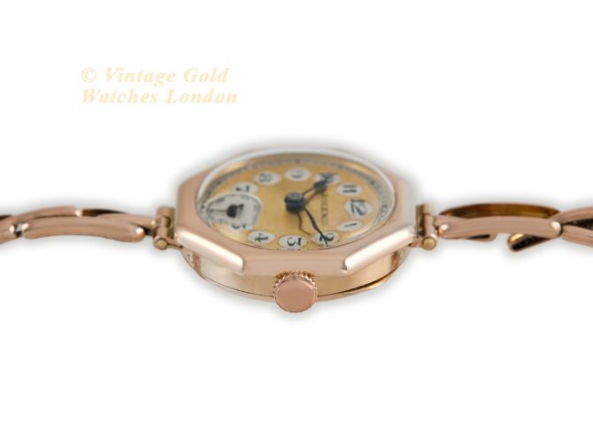Ladies Rolex 9ct Pink Gold 1920 (9)